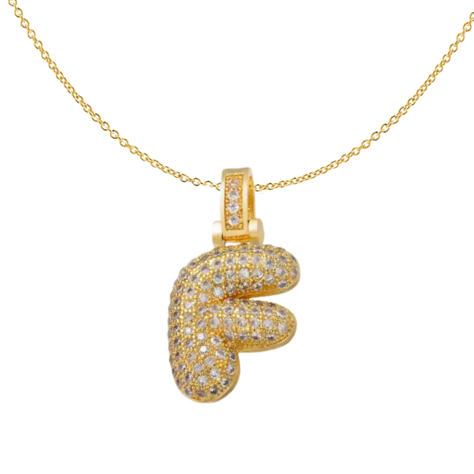 Bubbly Alphabet Necklace